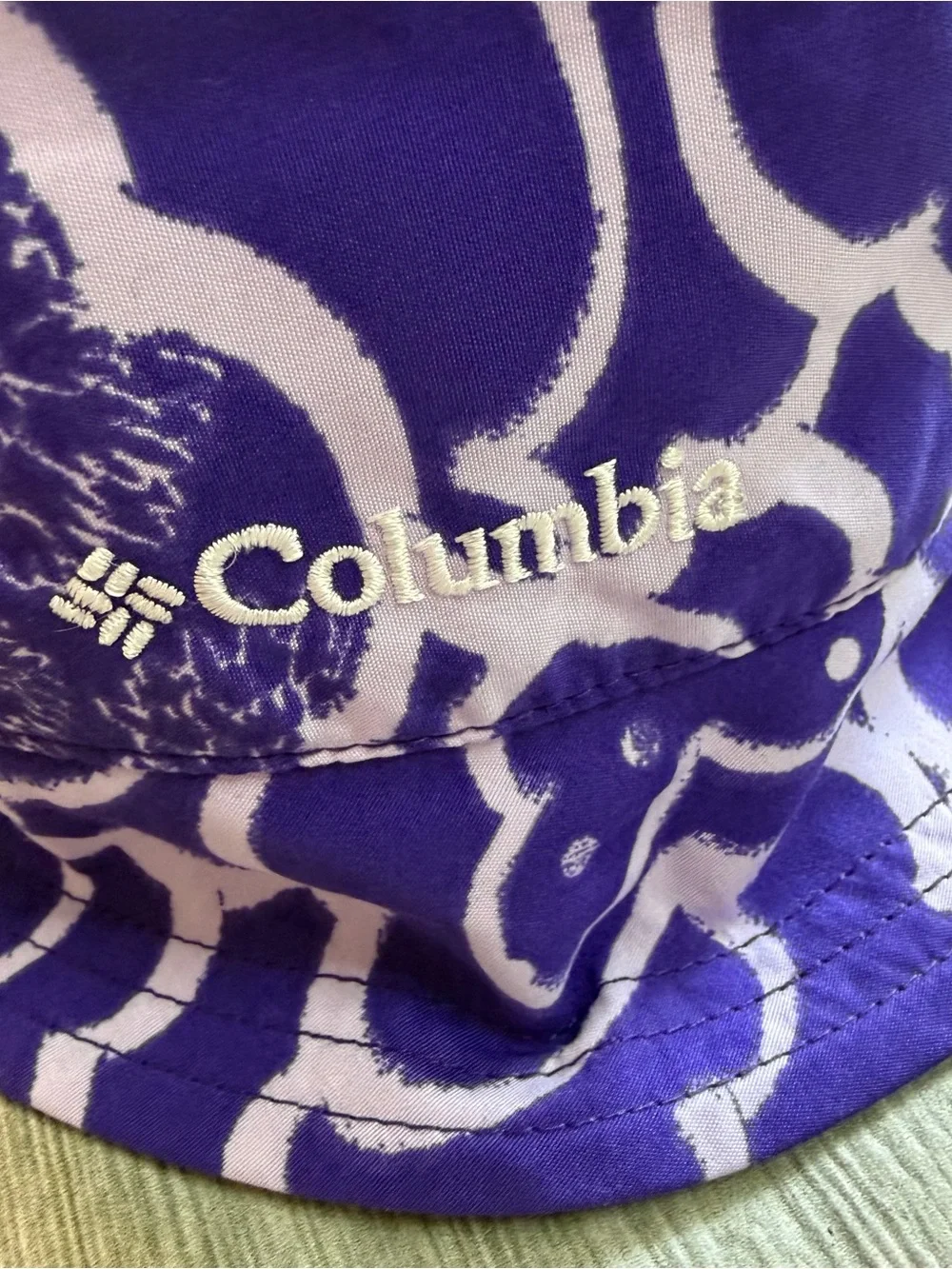 Columbia Omni-Shade Reversible Youth Sun Bucket Hat Purple Lavender one size